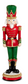 Red and Green Nutcracker Candlesticks (2 Colors)