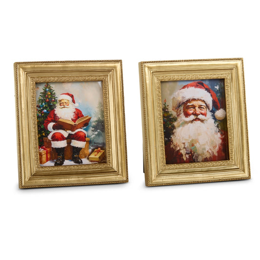 Kris Kringle's Portrait Mini Framed Print (2 Styles)