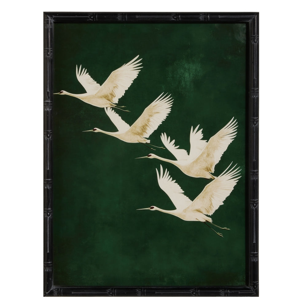 Flight Of The Egrets Wall Art - 22"