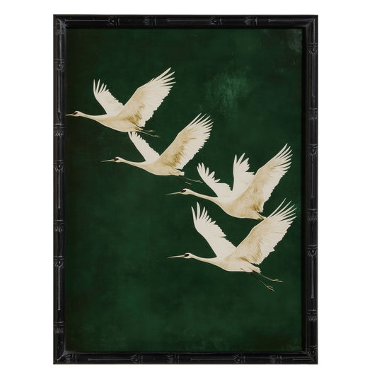 Flight Of The Egrets Wall Art - 22"