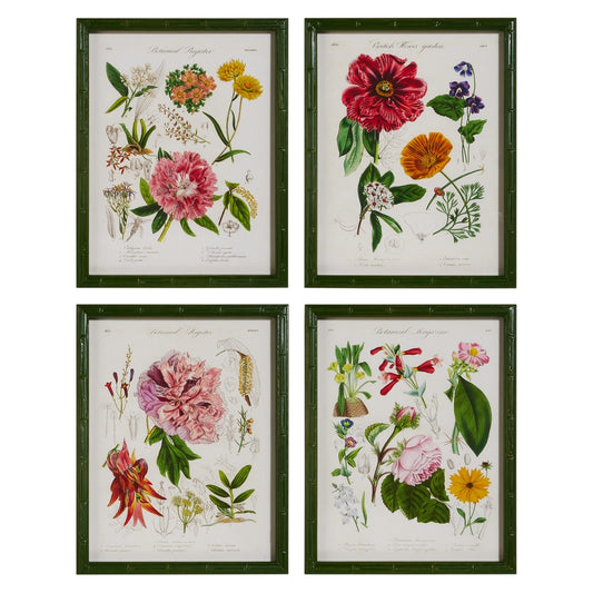 Floral Framed Wall Art -16" (4 Styles)