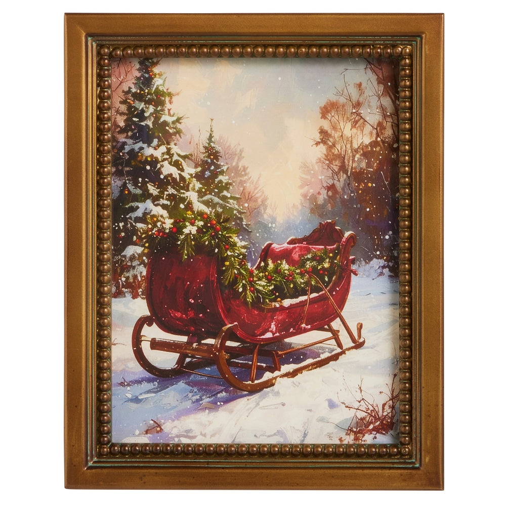 Christmas Sleigh Wall Art
