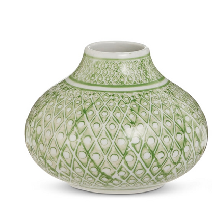 Green Bud Vases - (2 Styles)