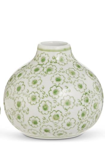 Green Bud Vases - (3 Sizes)