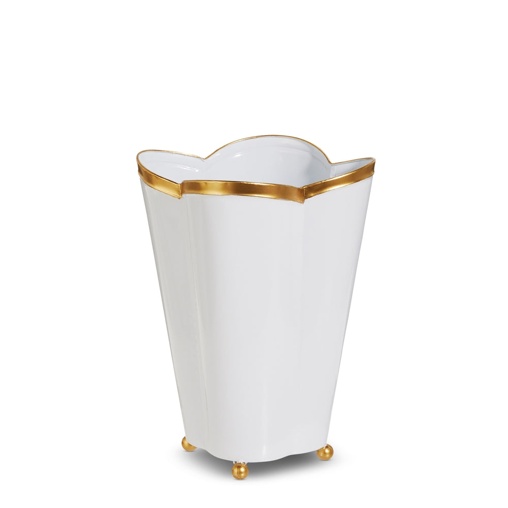 White Bucket - 13.5"