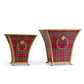 Plaid Cache Pots (2 Sizes)