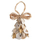 Gold Oyster Tree Light-Up Ornament