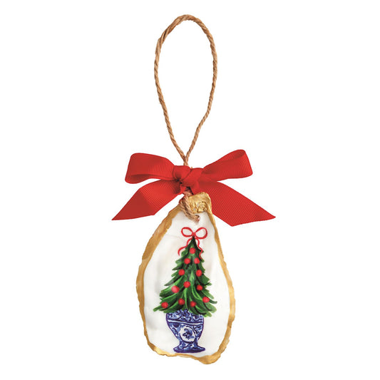 Christmas Topiary Oyster Ornament (3 Styles)