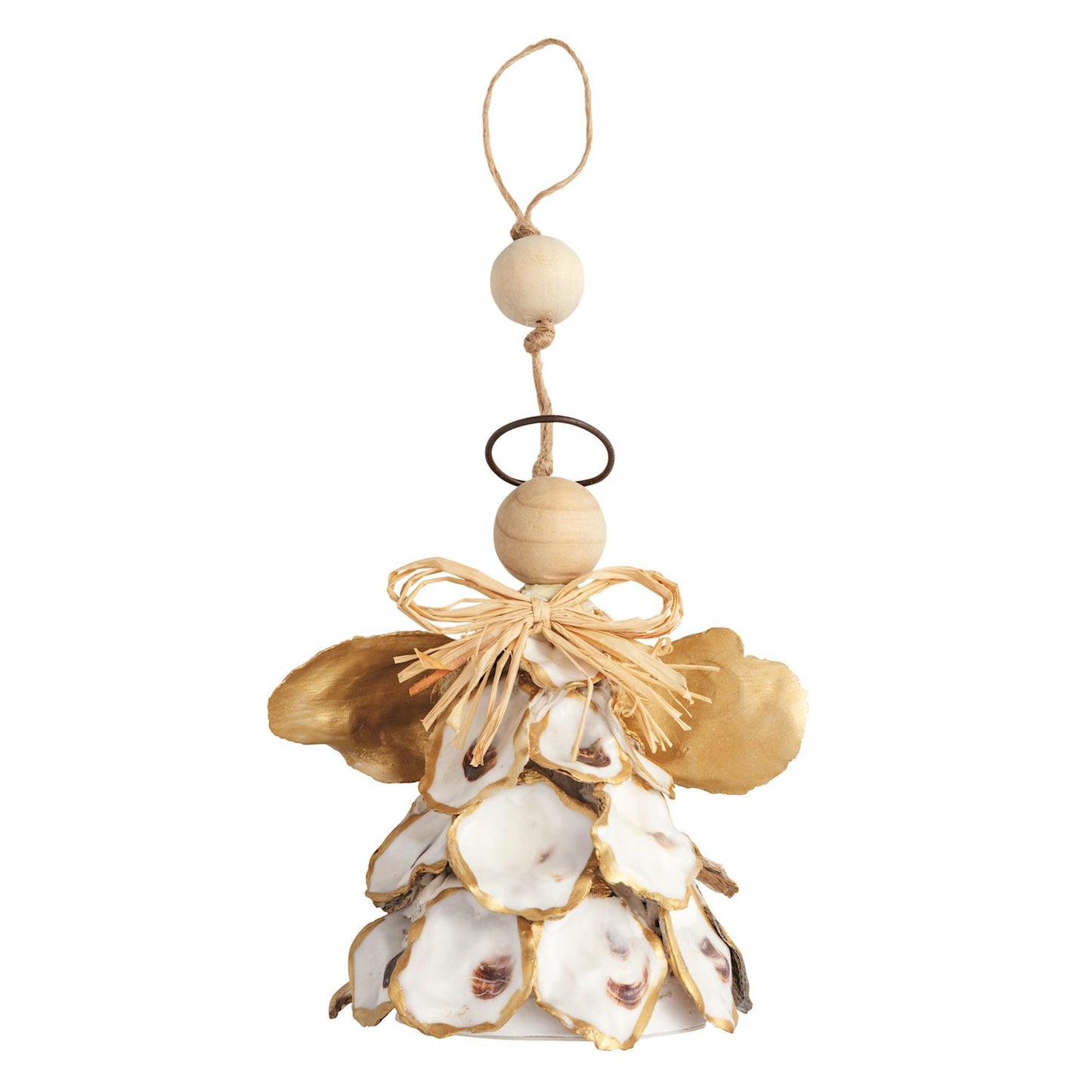 Angel Oyster Ornament