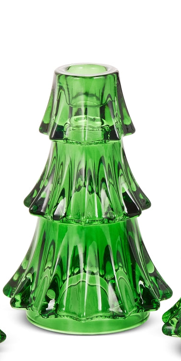 Green Tree Candle Holders (3 Sizes)