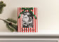 Ceramic Christmas Bow Frame
