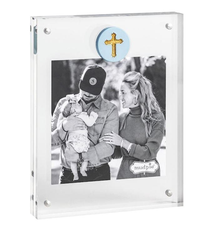 Cross Medallion Acrylic Frames (3 Colors)