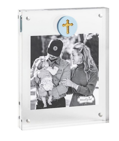 Cross Medallion Acrylic Frames (3 Colors)