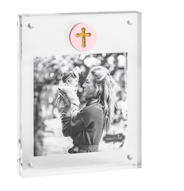 Cross Medallion Acrylic Frames (3 Colors)