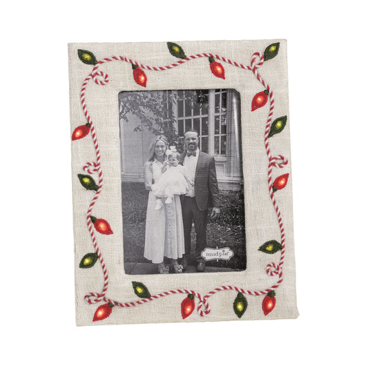 Christmas Lights Light-Up Frame