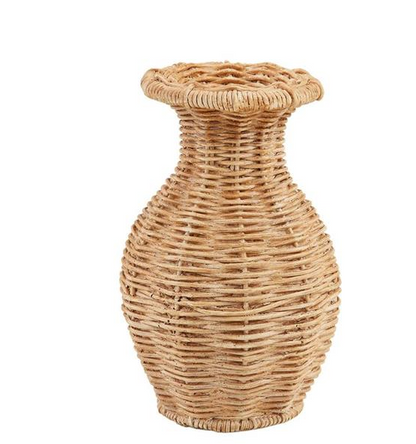 Resin Basket Weave Vases (3 Styles)