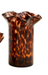 Tortoise Ruffle Vases ( 2 Sizes)