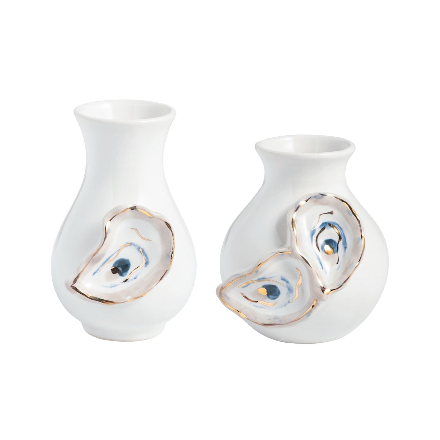 Oyster Shell Bud Vases (2 Sizes)