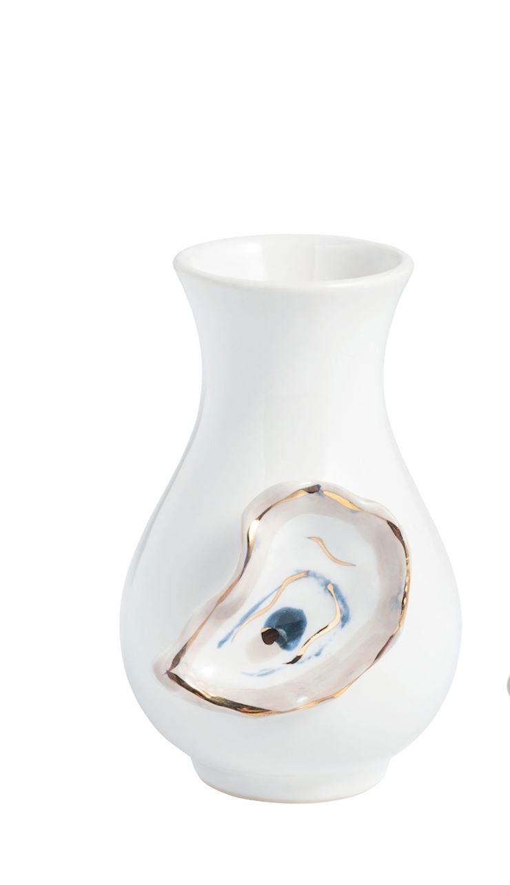 Oyster Shell Bud Vases (2 Sizes)