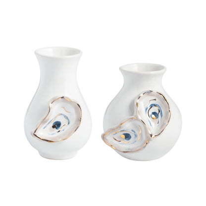 Oyster Shell Bud Vases (2 Sizes)