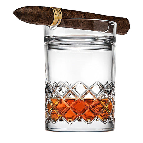 Godinger Hatch Cigar Old Fashioned Glass - Thumbnail 5