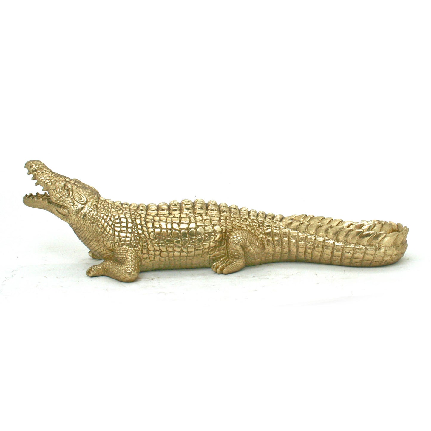 Gold Alligator Decor