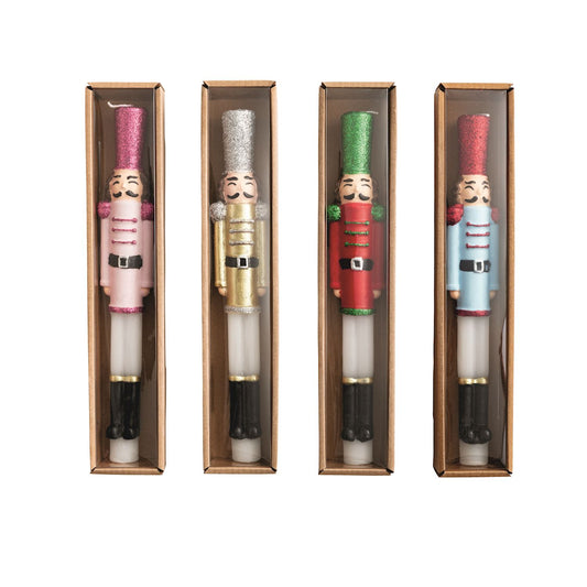 Nutcracker Taper Candles