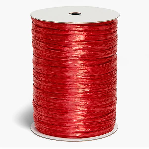 Pearlized Raffia Ribbon: Cream Pearlized / 1 Pack / 100 yards