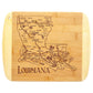 A Slice of Life Louisiana Cutting & Charcuterie Board