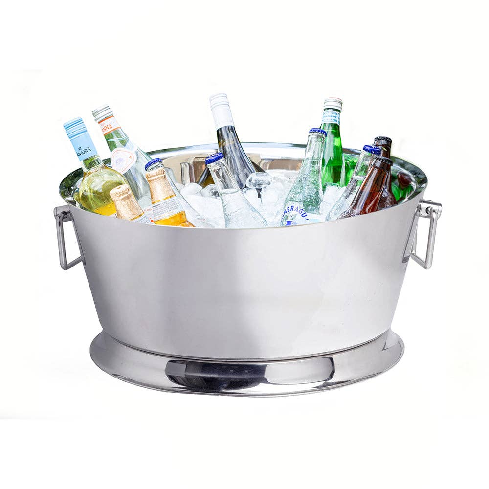 Ellender Stainless Steel Beverage Tub - Thumbnail 4