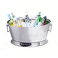 Ellender Stainless Steel Beverage Tub, 6.5 Gallons: Silver