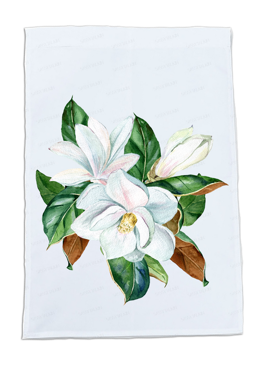 Flower, Dish Towel, Magnolia set: Magnolia 1