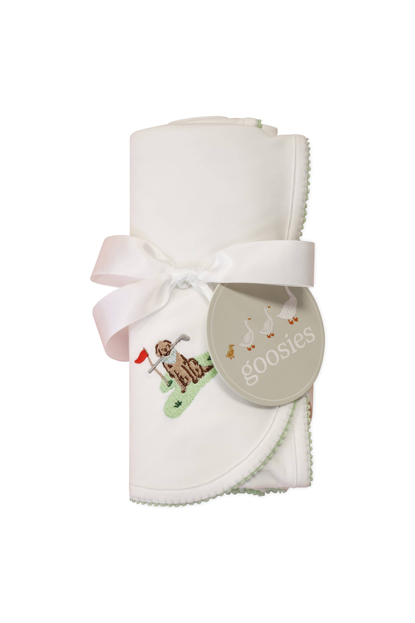 Pip Embroidered Blanket -  Barks & Birdies