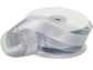 Wired Satin Stripe Sheer Ribbon: White / 1 Pack / 1-1/2"x25 yards