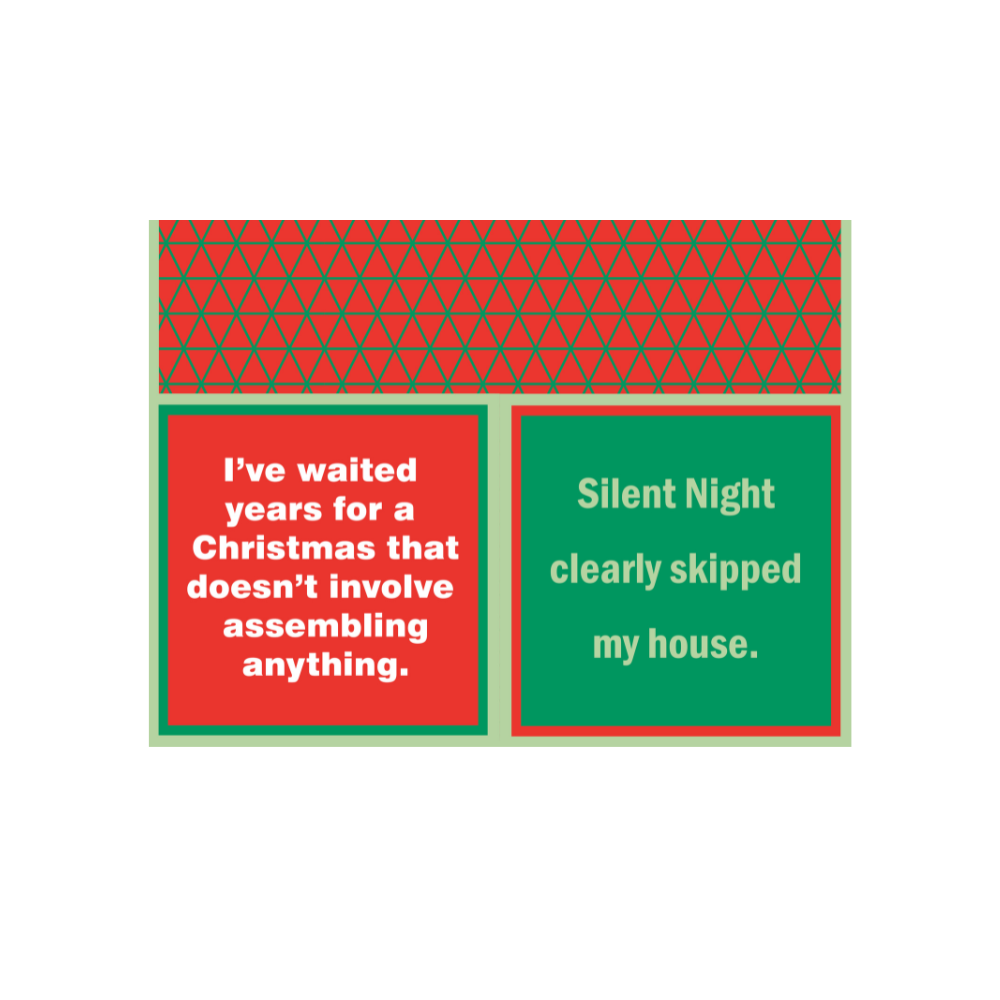 NAPKIN Xmas Silent Night | Funny Christmas Gift