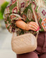 Sloane Studded Crossbody Latte LD: Default
