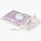 Organza Sheer Drawstring Bags: Hunter Green / 10 Pack / 4x6"