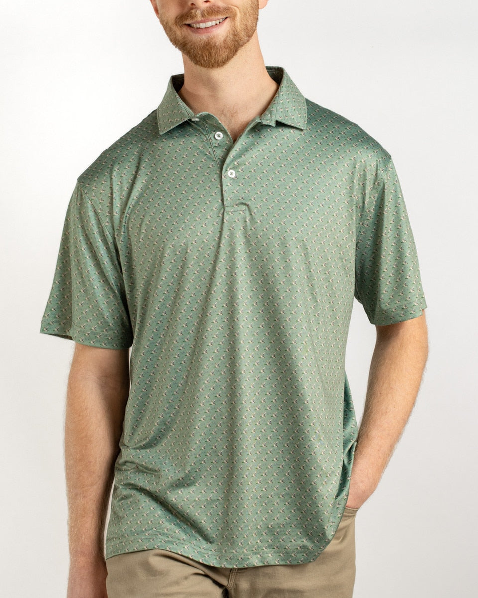 Men's Flying Mallard Performance Polo