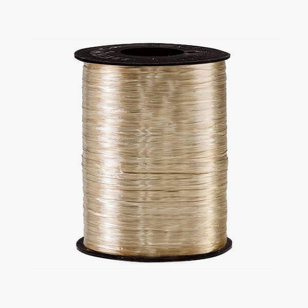 Pearlized Raffia Ribbon: Ivory Buff / 1 Pack / 500 yards