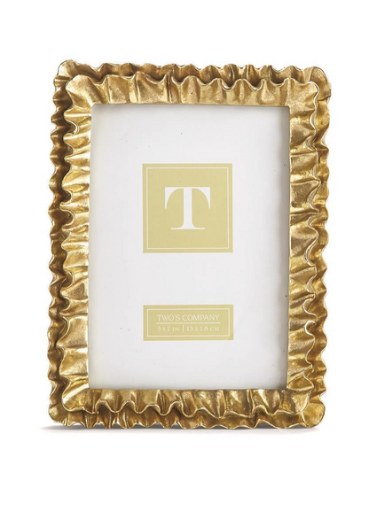 Gold Ruffles Frame (2 Sizes)