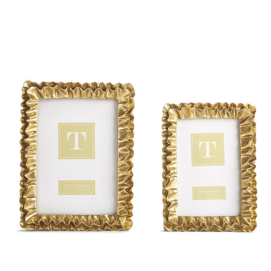 Gold Ruffles Frame (2 Sizes)