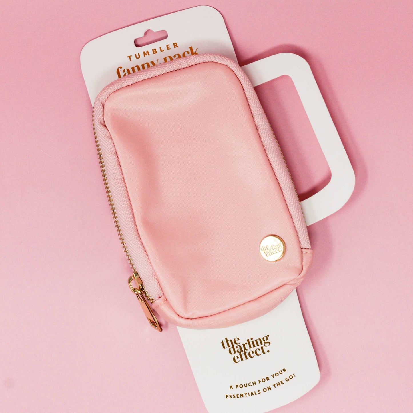 Tumbler Fanny Pack - Dusty Blush