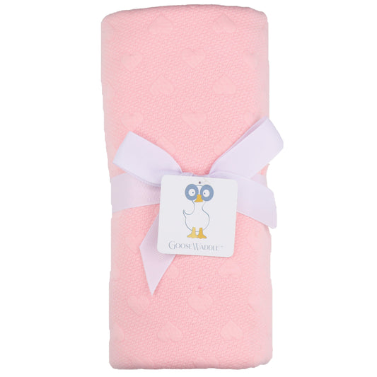 Knit Blanket - Pink