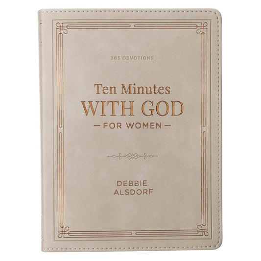 Devotional 10 Minutes with God for Women Faux Leather