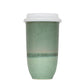 Emerald 16oz Ceramic Travel Mug – Forest-Inspired & Reusable