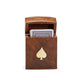 The Turf Club Playing Card Set in Hand - Crafted Wooden Box