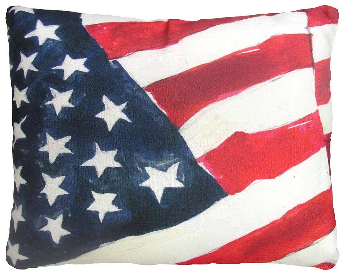 Pillow - Flag - indoor / outdoor cushion: 19x24