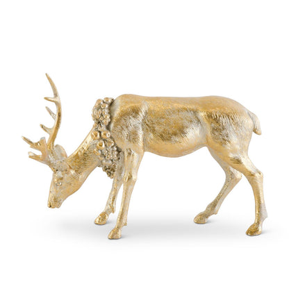 Antique Gold Resin Deer (4 Styles)