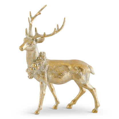 Antique Gold Resin Deer (4 Styles)