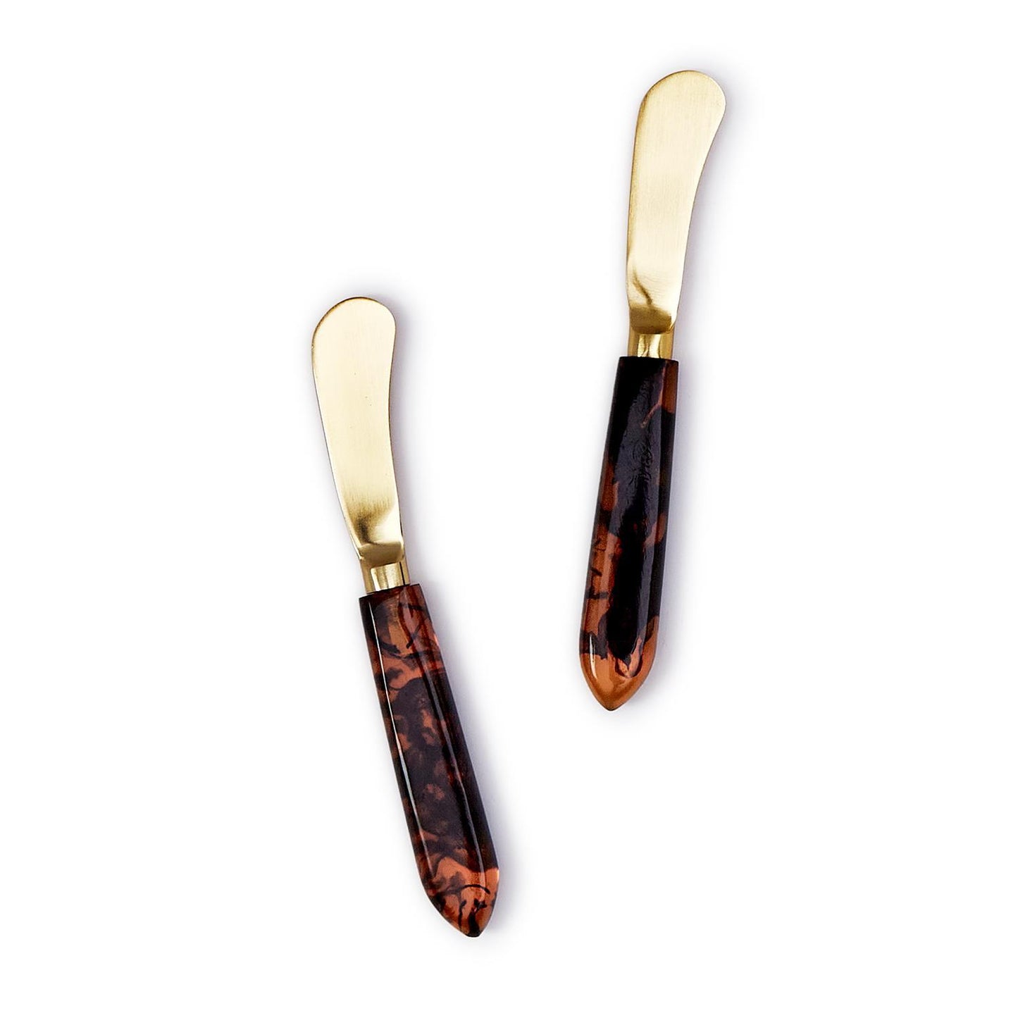 Tortoise Swirl Set of 2 Spreader on Gift Card